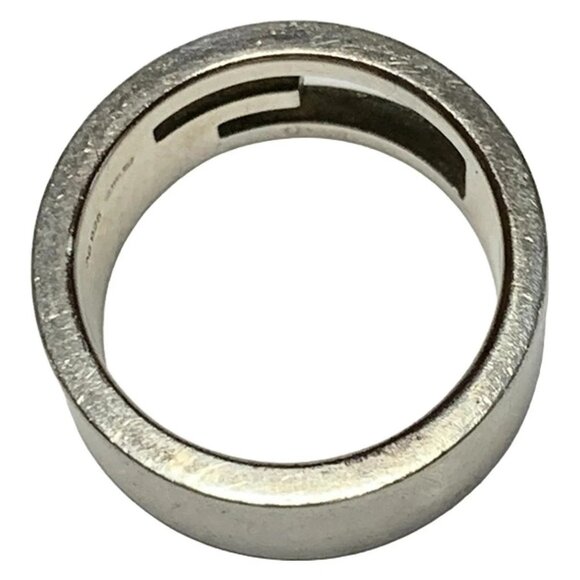 Auth GUCCI - Silver Ring #5 3/8 - Picture 1 of 5